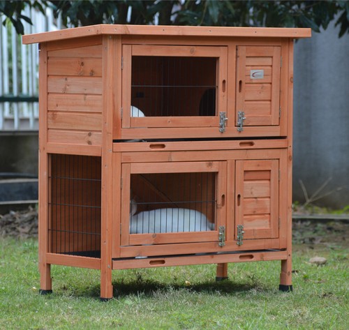 Rabbit hutch hutches run - rabbit,