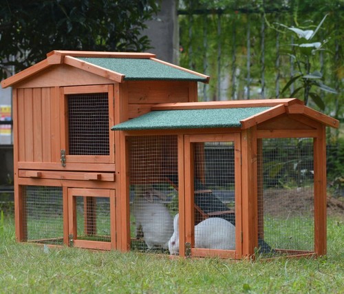 Large rabbit hutch - large,