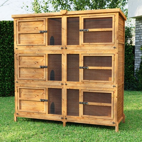 6ft three tier rabbit - three-tier,