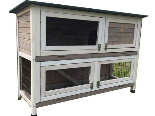 4ft rabbit hutch guinea pig - rabbit,