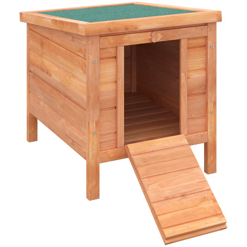 Wooden rabbit hutch bunny cage - wooden,