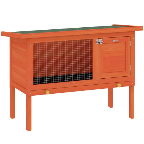 Pawhut rabbit hutch guinea - rabbit, hutch,