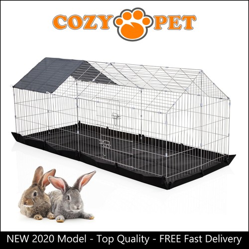 Cozy pet rabbit run with - cozy, floor