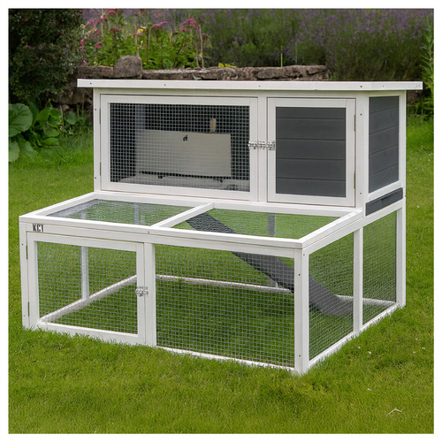 Kct 4ft rabbit hutch - rabbit,