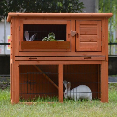3ft rabbit hutch - hutch, /