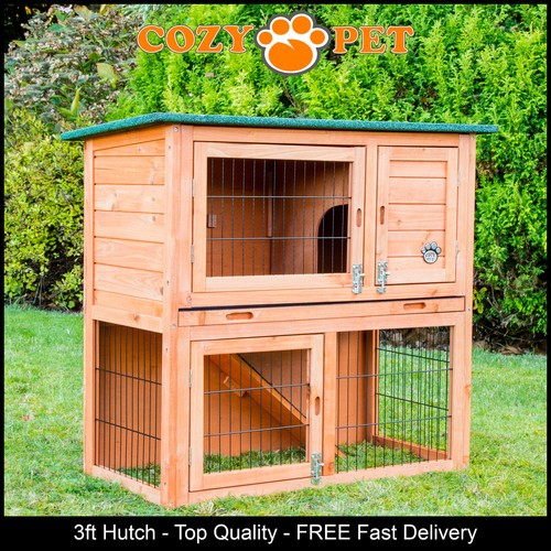 Rabbit hutch 3ft - cozy, pet