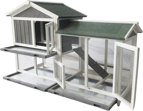 Rabbit hutch hutches run - rabbit,