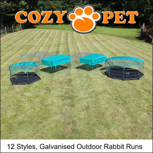 Rabbit run galvanised cozy - rabbit, pet