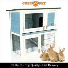 Rabbit Hutch 3ft by Cozy Pet